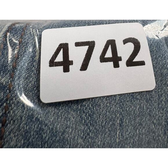 Time and Tru XXXL Size 22 Womens Blue Denim Button Front Jean Jacket - Picture 11 of 11